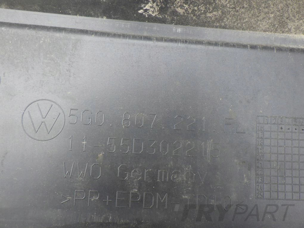 VW GOLF 7 VII 5G0 LIFT 16- Front Bumper