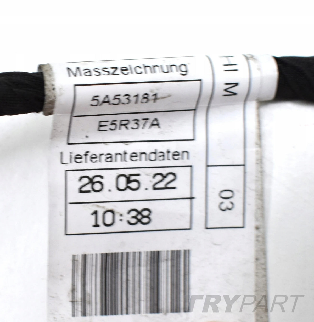 BMW IX IX20 PDC BUMPER WIRING HARNESS REAR GENUINE