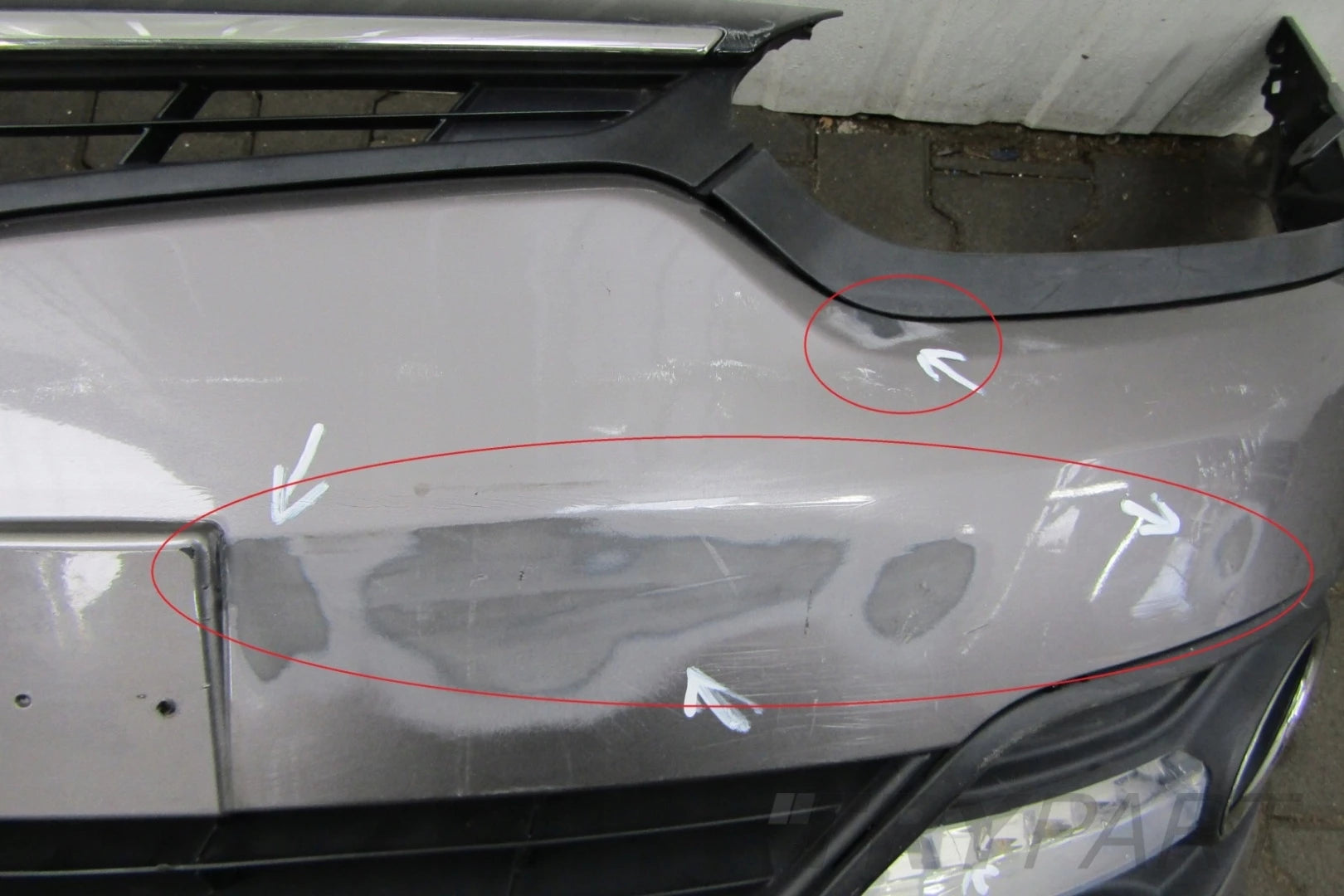 Front Bumper RENAULT MEGANE III 3 LIFT 13-