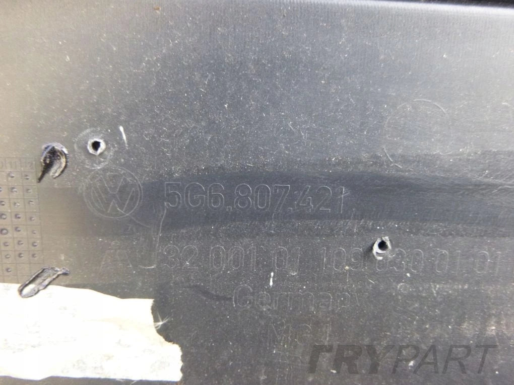 VW GOLF 7 VII Rear Bumper