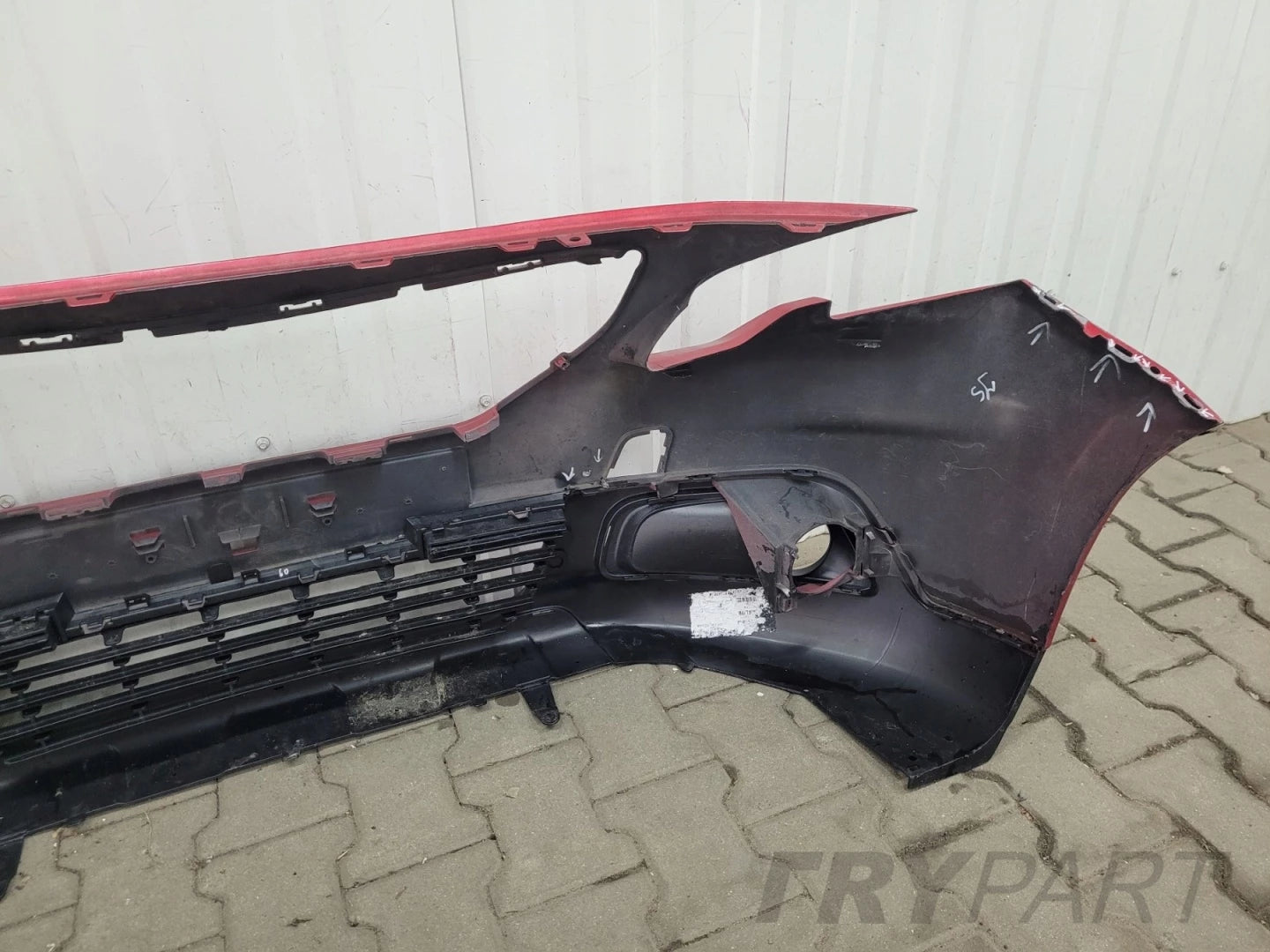Front Bumper Peugeot 2008 I 1 Facelift 16-19