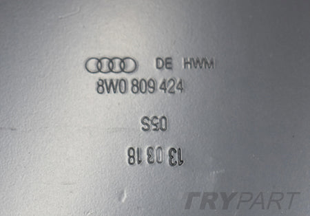 AUDI A4 B9 8W INNER FENDER RIGHT REAR ORIGINAL NEW 8W0809410TA