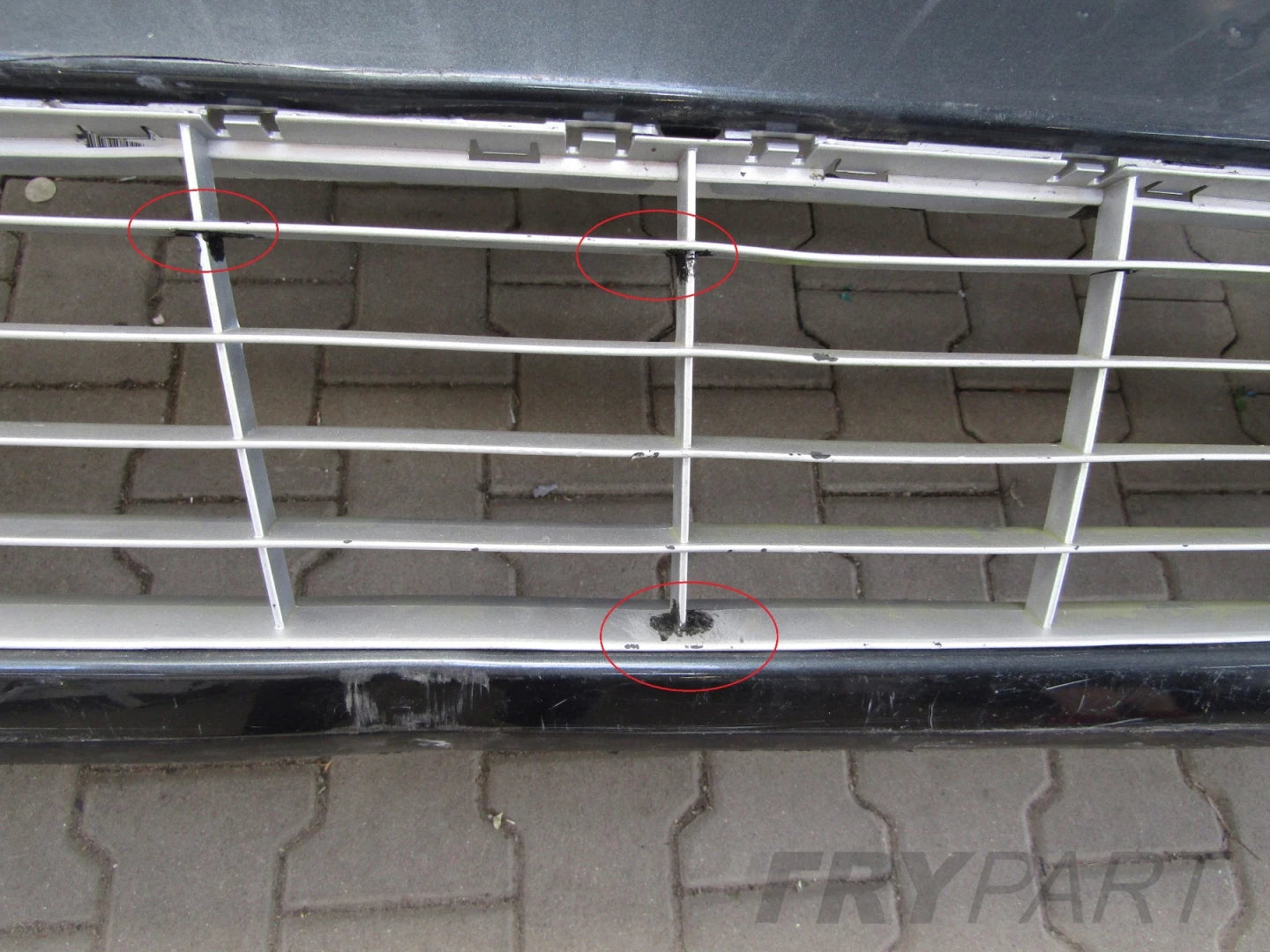 Front bumper RENAULT GRAND SCENIC III 3 09-12