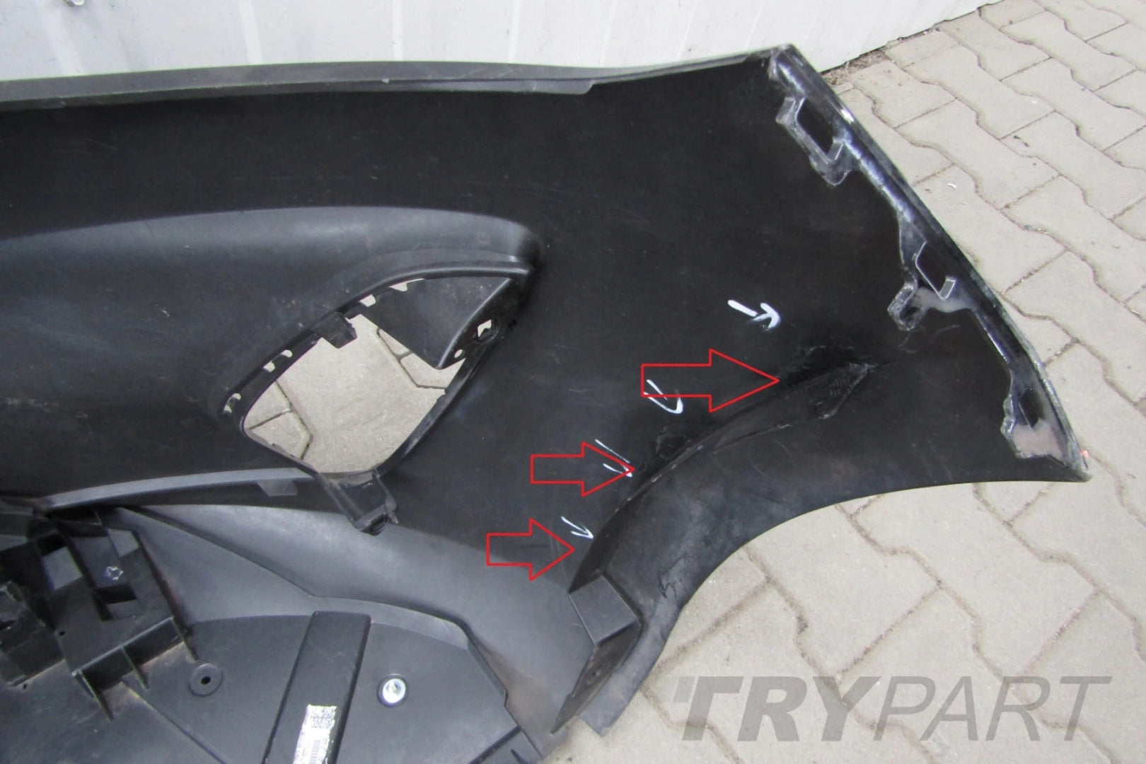 Front bumper Ford Fiesta Mk8 VIII 17- (Plate)