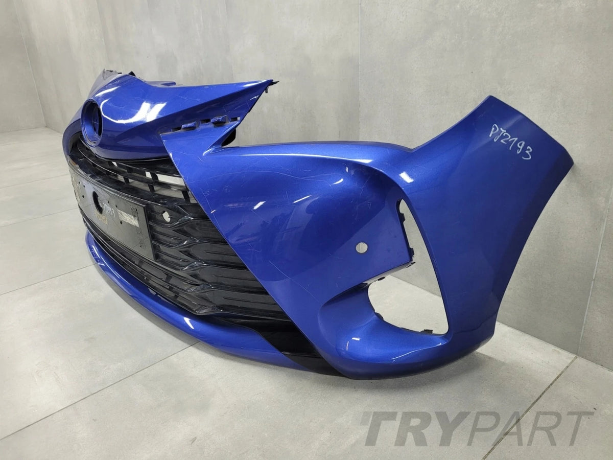 Front Bumper For Toyota Yaris 3 III Facelift 17-