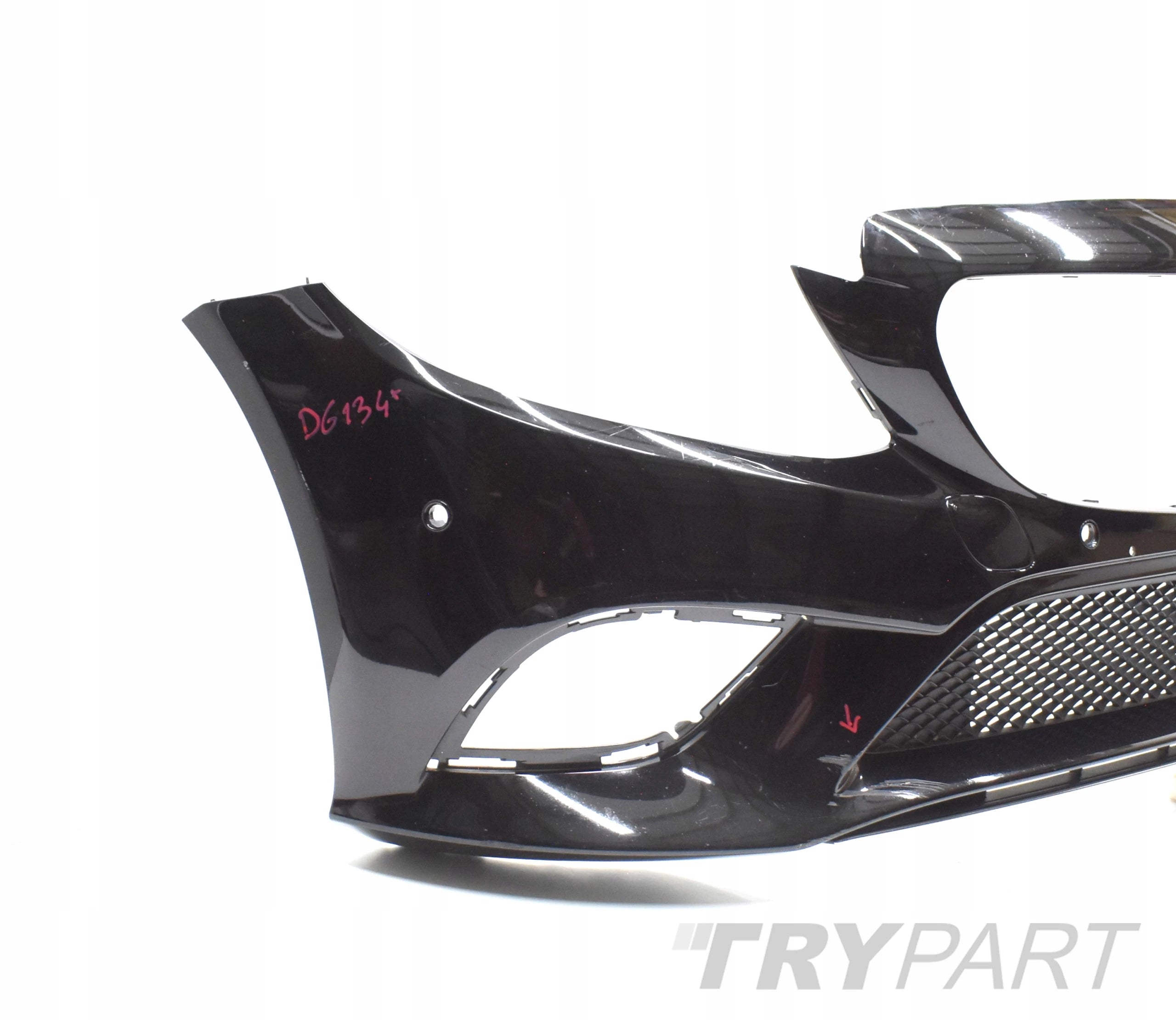 MERCEDES C-CLASS W205 FACELIFT FRONT BUMPER + LOWER SECTION