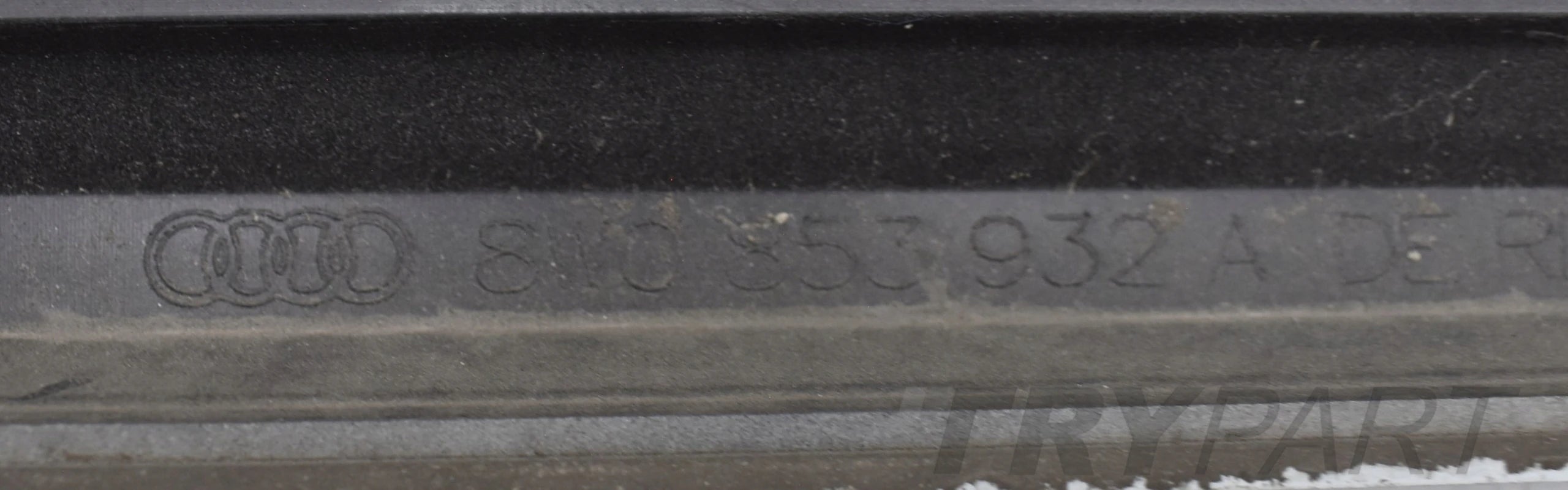 AUDI A4 B9 8W0 S LINE RIGHT SILL STRIP ORG