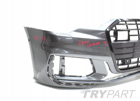 AUDI A6 C8 4K S LINE FRONT BUMPER + GRILLE