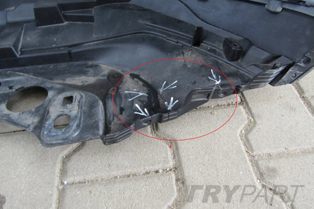Front Bumper Volvo XC40 XC 40 RECHARGE LIFT 22- (Floor)