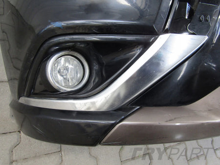 Front Bumper for Mitsubishi Outlander 3 Hybrid Lift 15-18 CAMERA