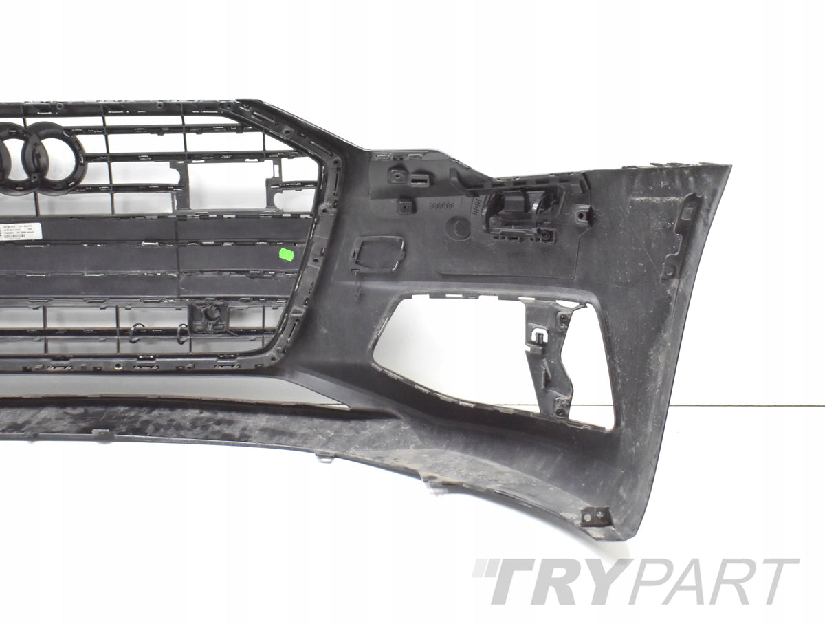 AUDI A6 C8 4K0 FRONT BUMPER ORG + CHROME
