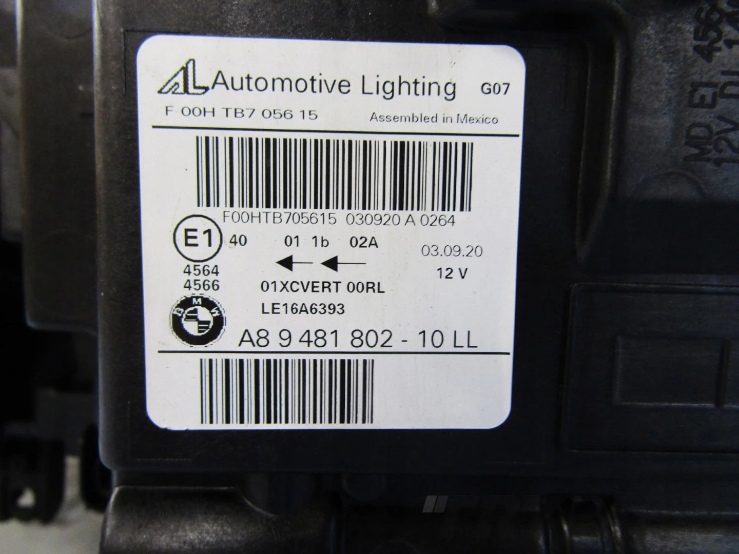 BMW X7 G07 LASER HEADLIGHT 18-22 RH A89481802-10