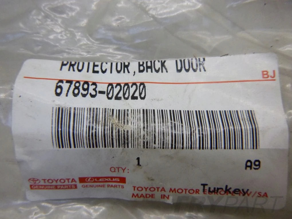 TOYOTA AURIS II TAILGATE COVER SEAL