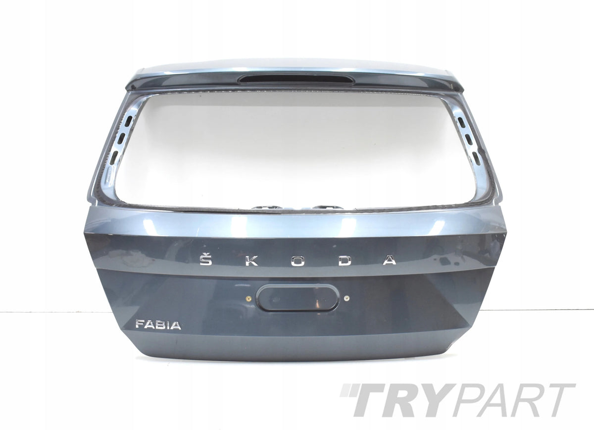 SKODA FABIA III 6V6 REAR TRUNK LID ORIGINAL HB