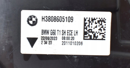 BMW V G60 LEFT REAR LED TAIL LIGHT EU ORG SEDAN