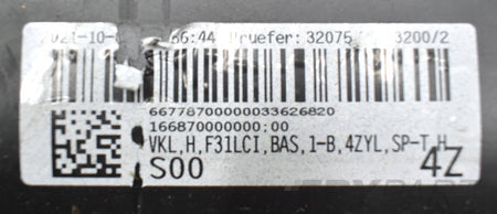 BMW F30 LIFT LCI REAR BUMPER SEDAN ORG