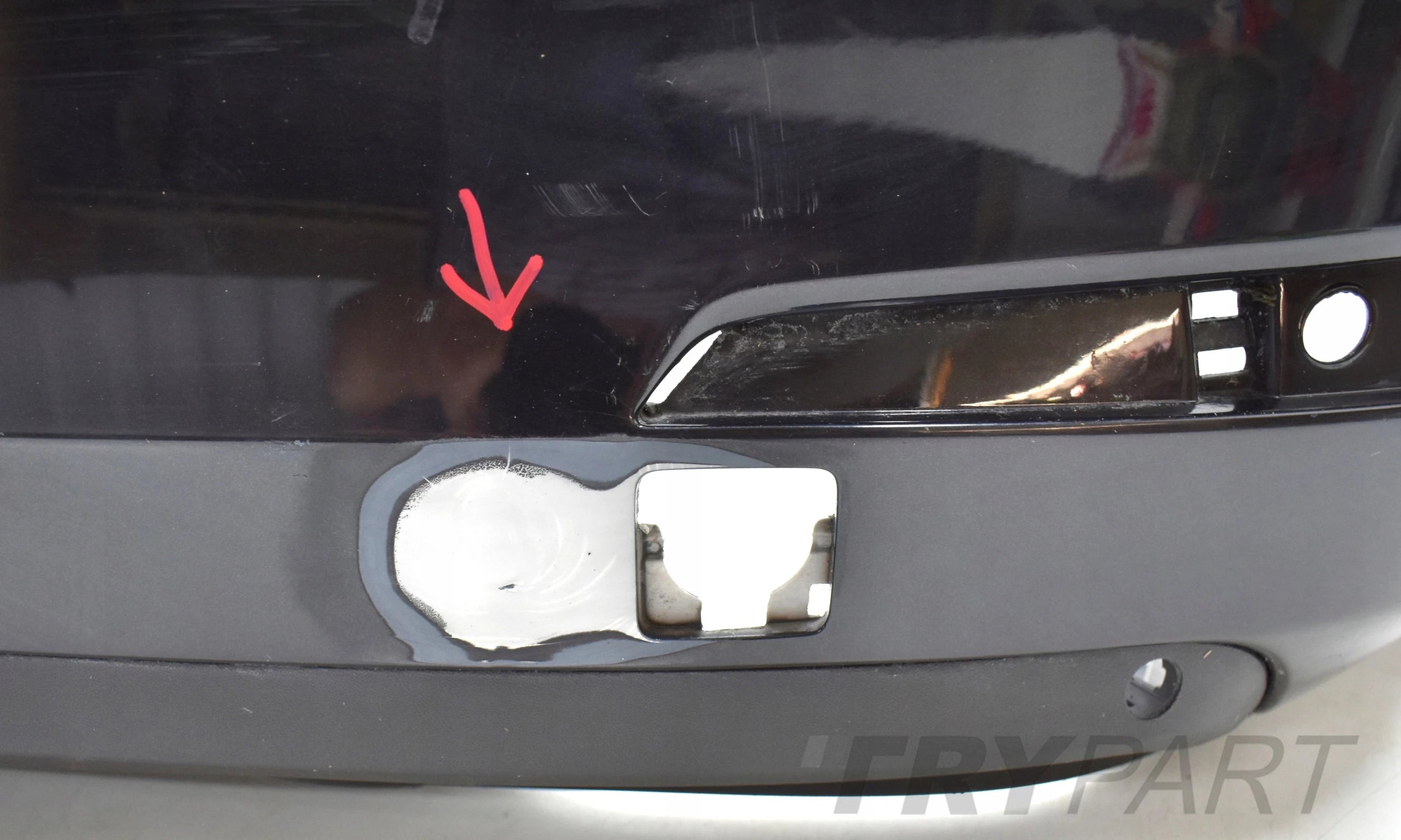 SKODA OCTAVIA III 5E5 REAR BUMPER SEDAN ORG + BOTTOM
