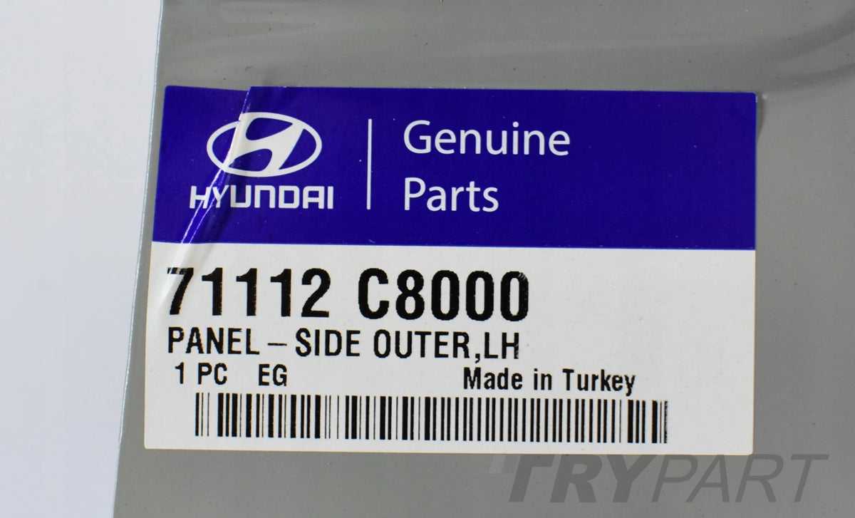 HYUNDAI I20 II LEFT PILLAR SILL SIDE PANEL ORG