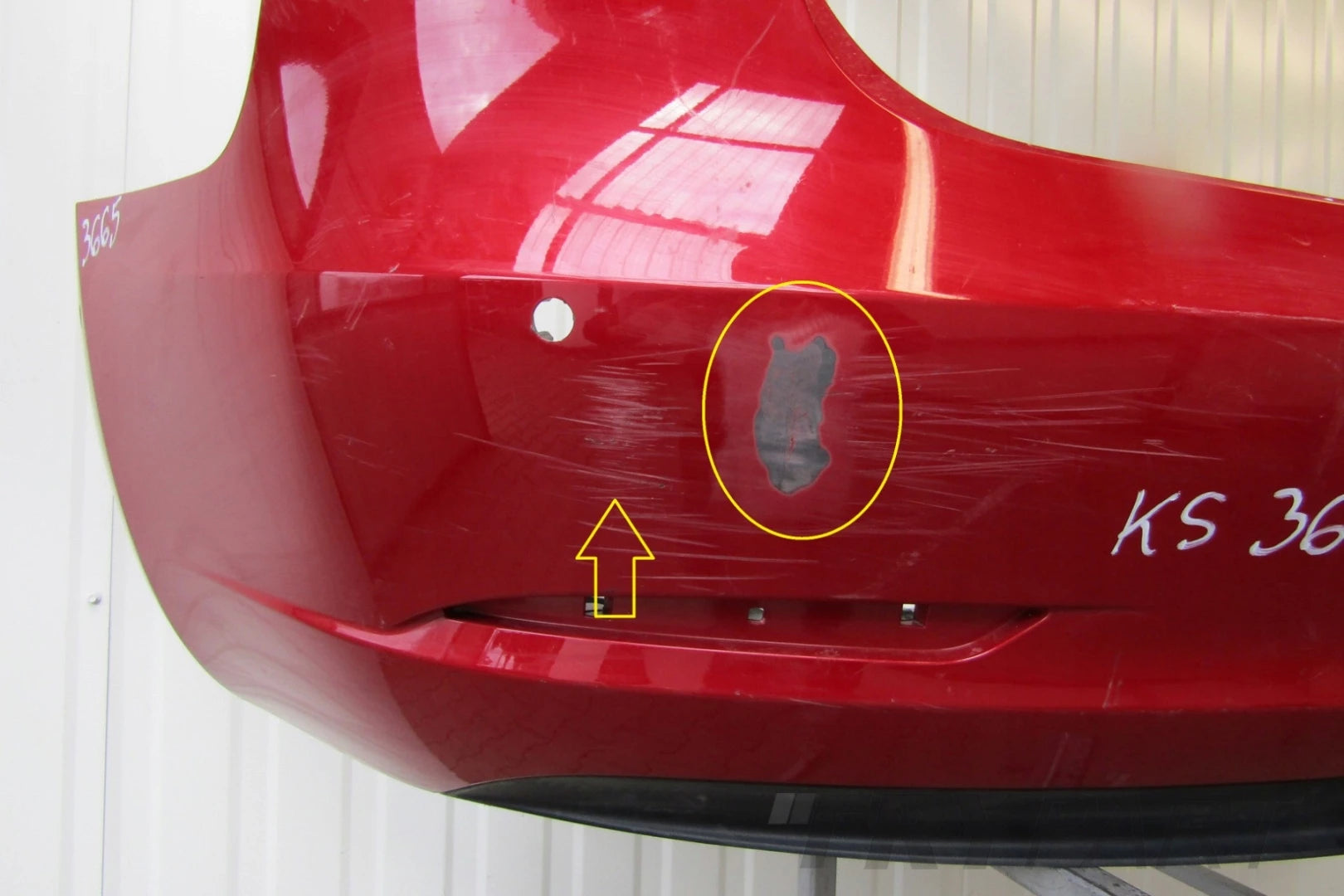 Tesla Model 3 III Rear Bumper (+ Plate)