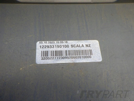SKODA SCALA 657 19- Rear Bumper