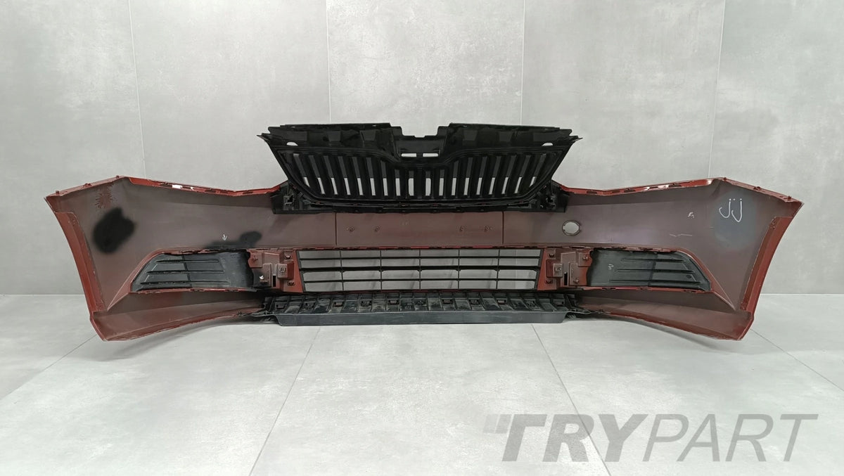Front Bumper Skoda Fabia 3 III 6V0 14-18 / + Cover