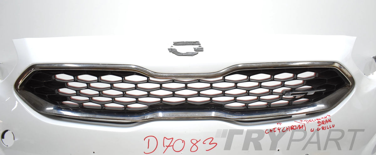 KIA CEED III GT LINE FRONT BUMPER ORG + GRILLE