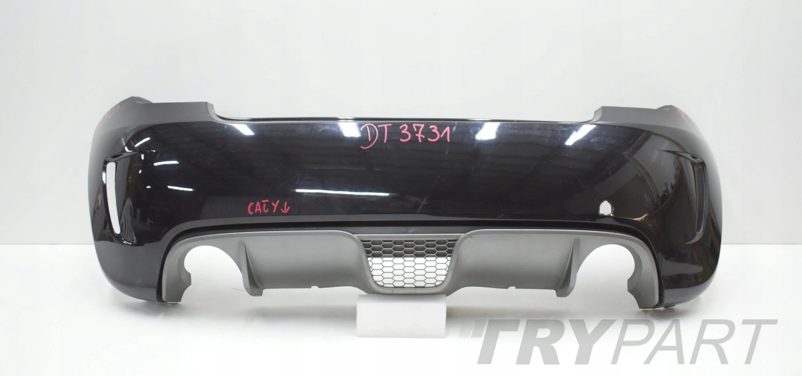 FIAT 500 ABARTH REAR BUMPER 08-15 ORG + BOTTOM