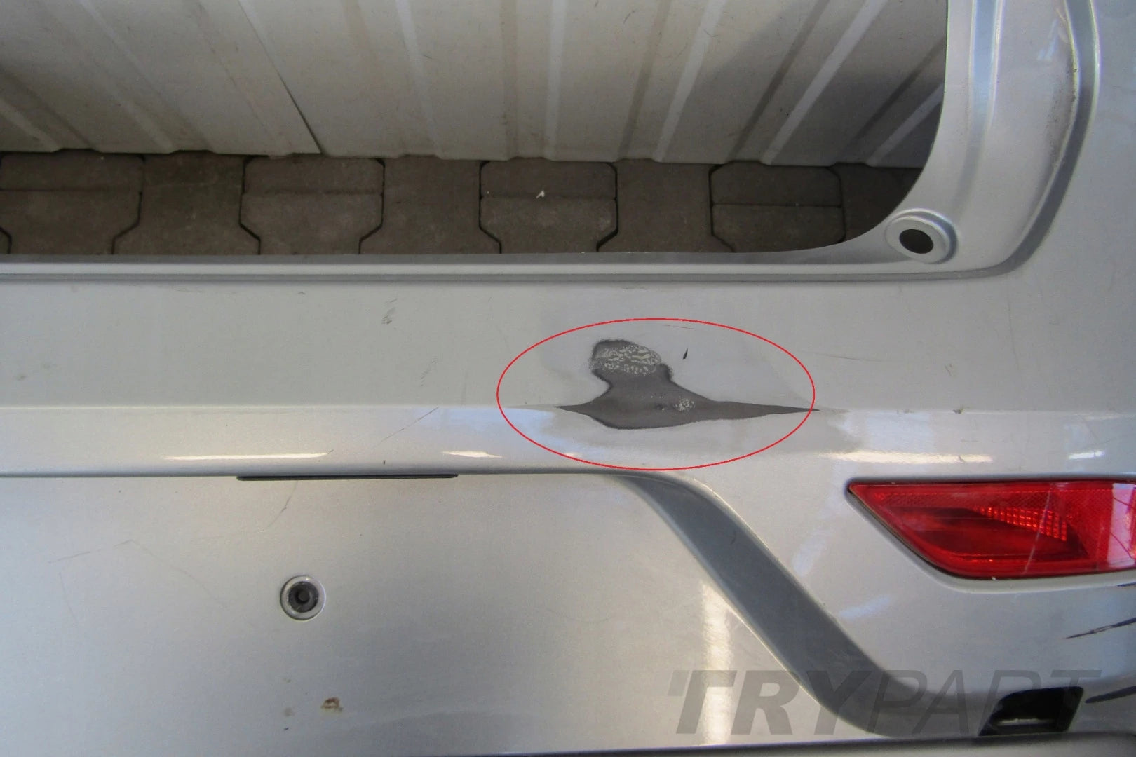 Rear Bumper Volvo V40 R-Design 12-