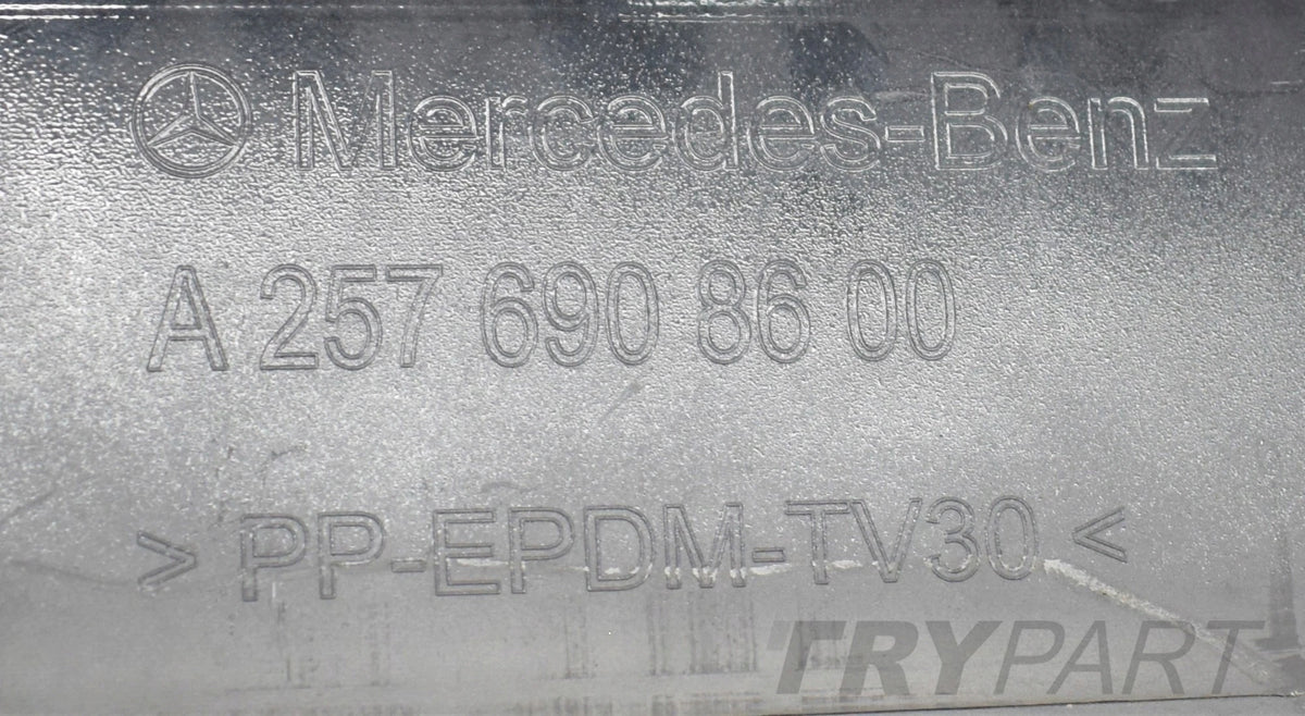 MERCEDES CLS W257 LEFT SILL STRIP ORG