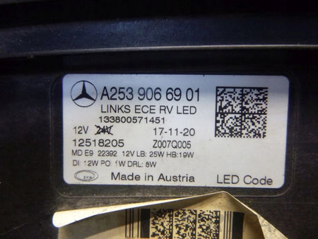 MERCEDES GLC W 253 LIFT FULL LED PERFORMANCE Headlight Left