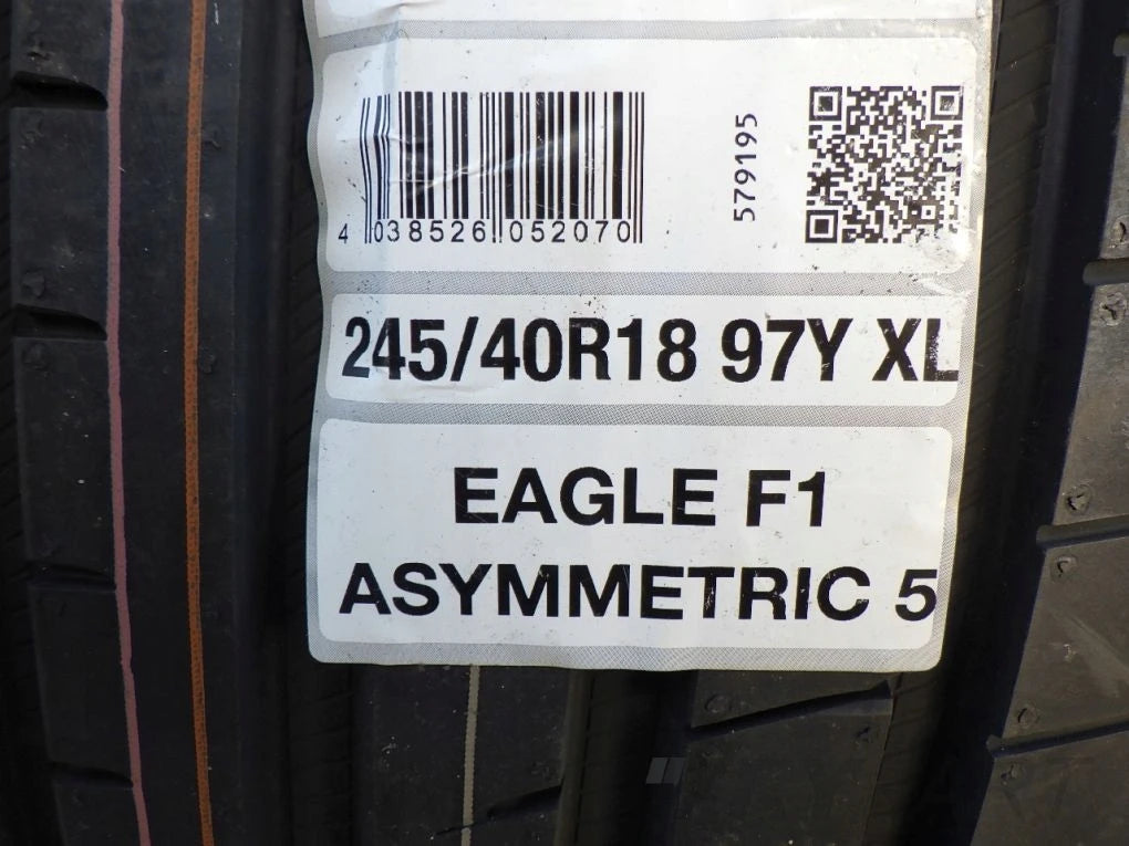 Goodyear Eagle F1 Asymmetric 5 245 40 R18 93 Y XL Tire