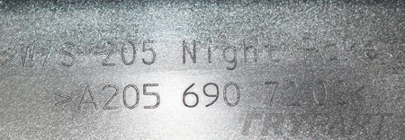 C CLASS W205 NIGHT PACKAGE RIGHT SILL PANEL DOOR SILL