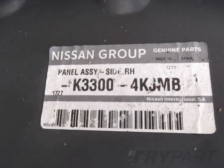 NISSAN NAVARA D40 Right Fender Reinforcement Panel