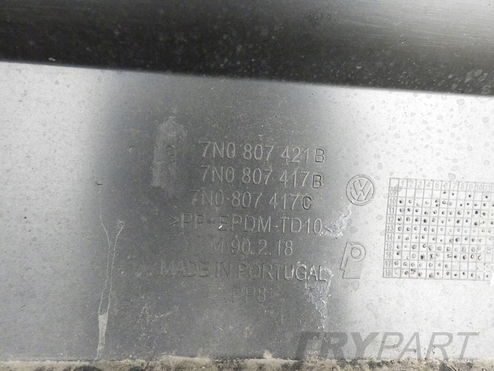 VW SHARAN II 7N 2010- Rear Bumper