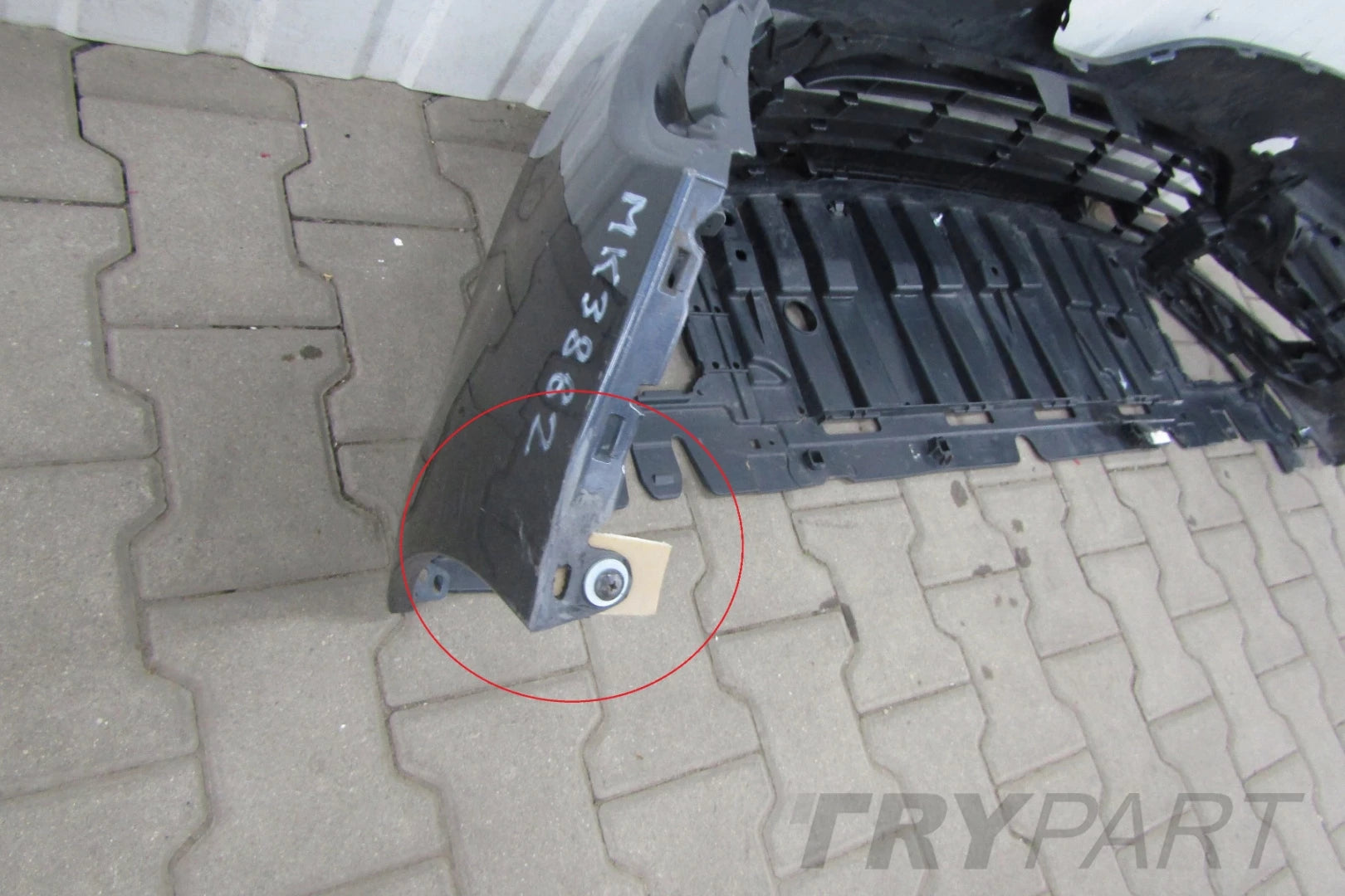 Front Bumper for Renault Clio 4 IV Lift 16- (Underside)
