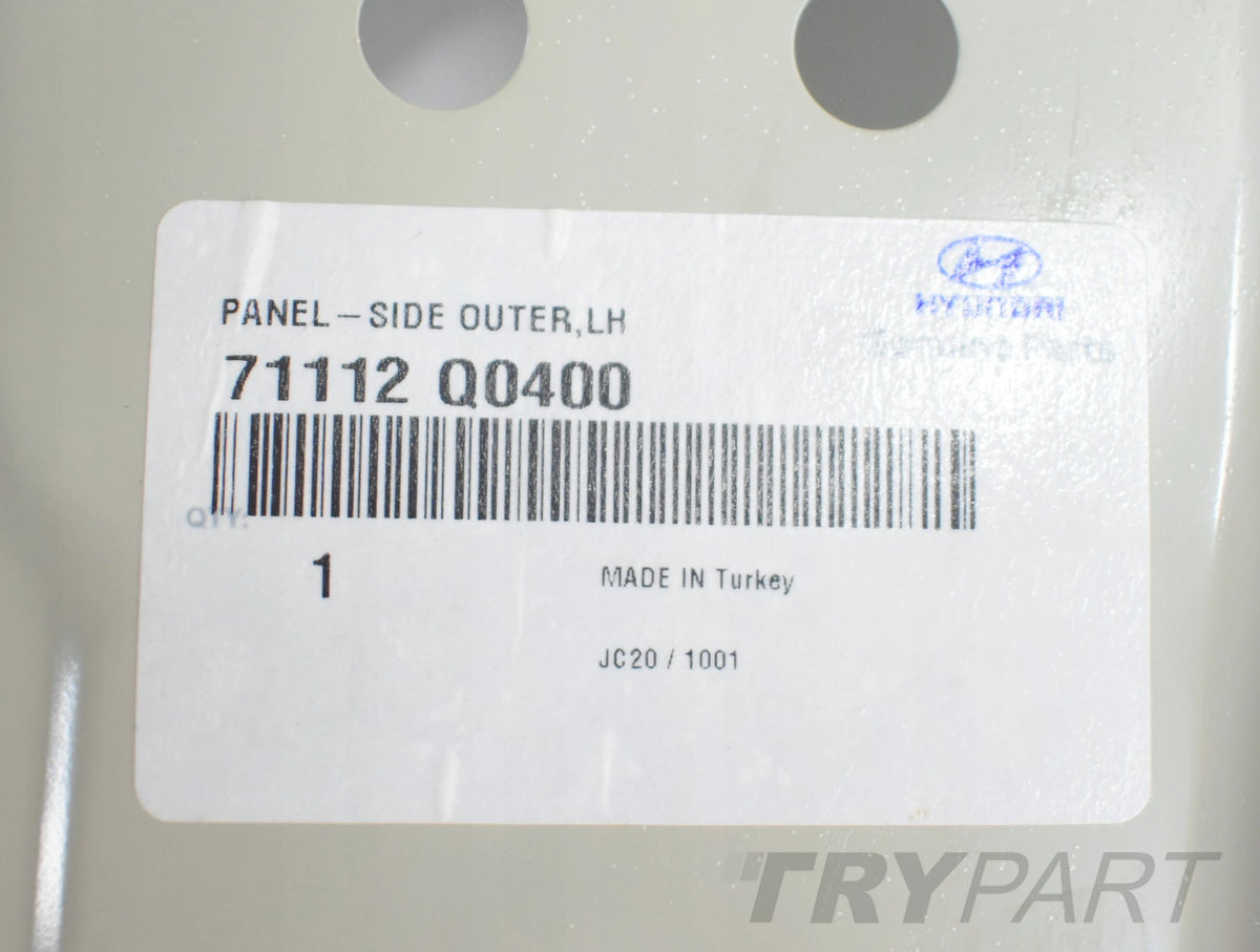 HYUNDAI BAYON LEFT SILL FENDER COVER ORG NEW 71112 Q0400