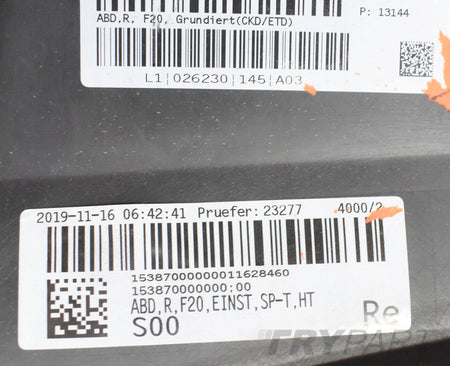 BMW F20 F21 RIGHT SILL MOULDING ORG NEW