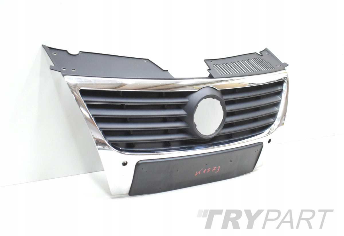 VW PASSAT B6 3C0 CHROME GRILLE BUMPER GRILLE ORG 3C0853651