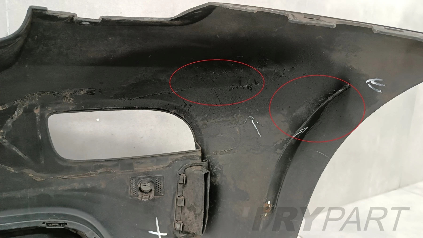 Rear Bumper for Fiat 500 Abarth 595 Facelift 2015-