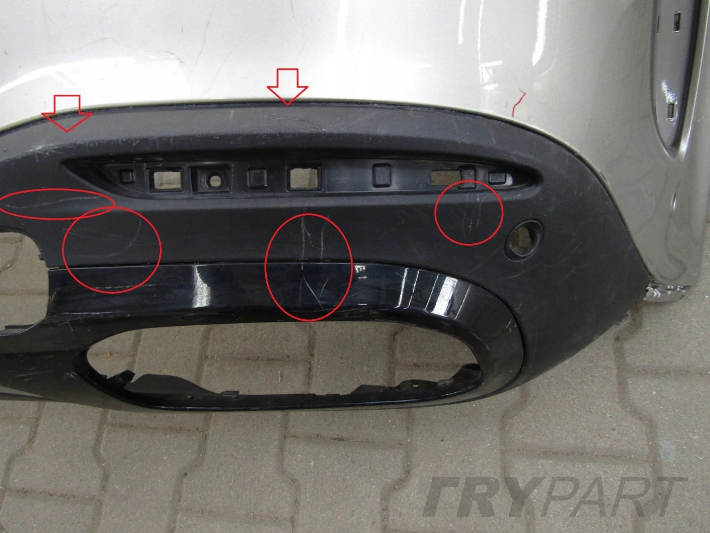 Rear Bumper MERCEDES GLE 167 AMG 18-