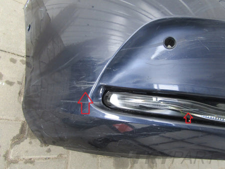 Front Bumper Volvo V40 2 II 12- (LED)