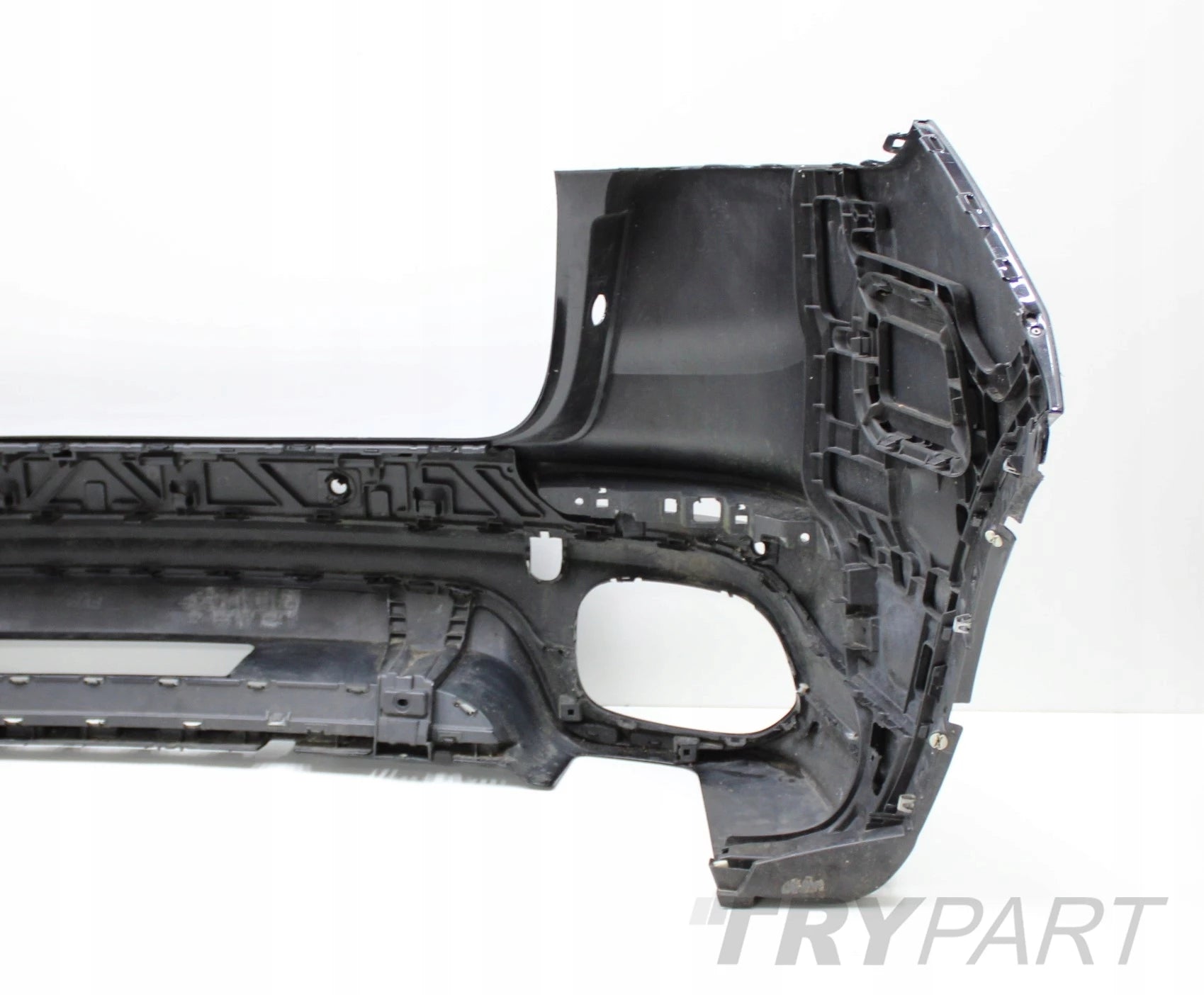 PORSCHE CAYENNE II 7P5 LIFT GTS TURBO REAR BUMPER ORG + LOWER PART