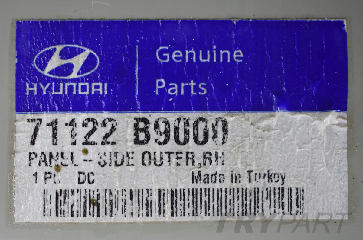 HYUNDAI I10 II RIGHT SILL PANEL COVER ORG 13+