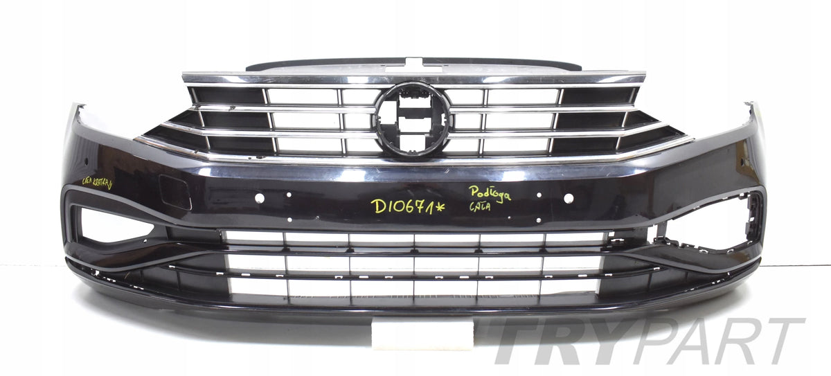 VW PASSAT B8 LIFT 3G0 FRONT BUMPER ORG + GRILLES