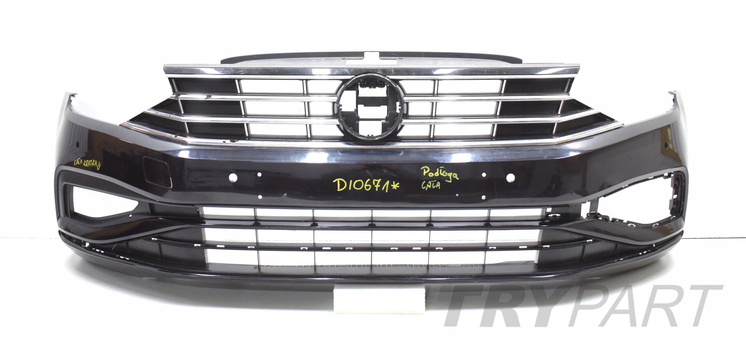 VW PASSAT B8 LIFT 3G0 FRONT BUMPER ORG + GRILLES