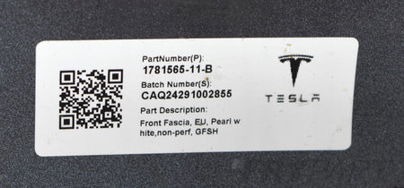 TESLA 3 III LIFT MODEL 3 LIFT FRONT BUMPER ORG
