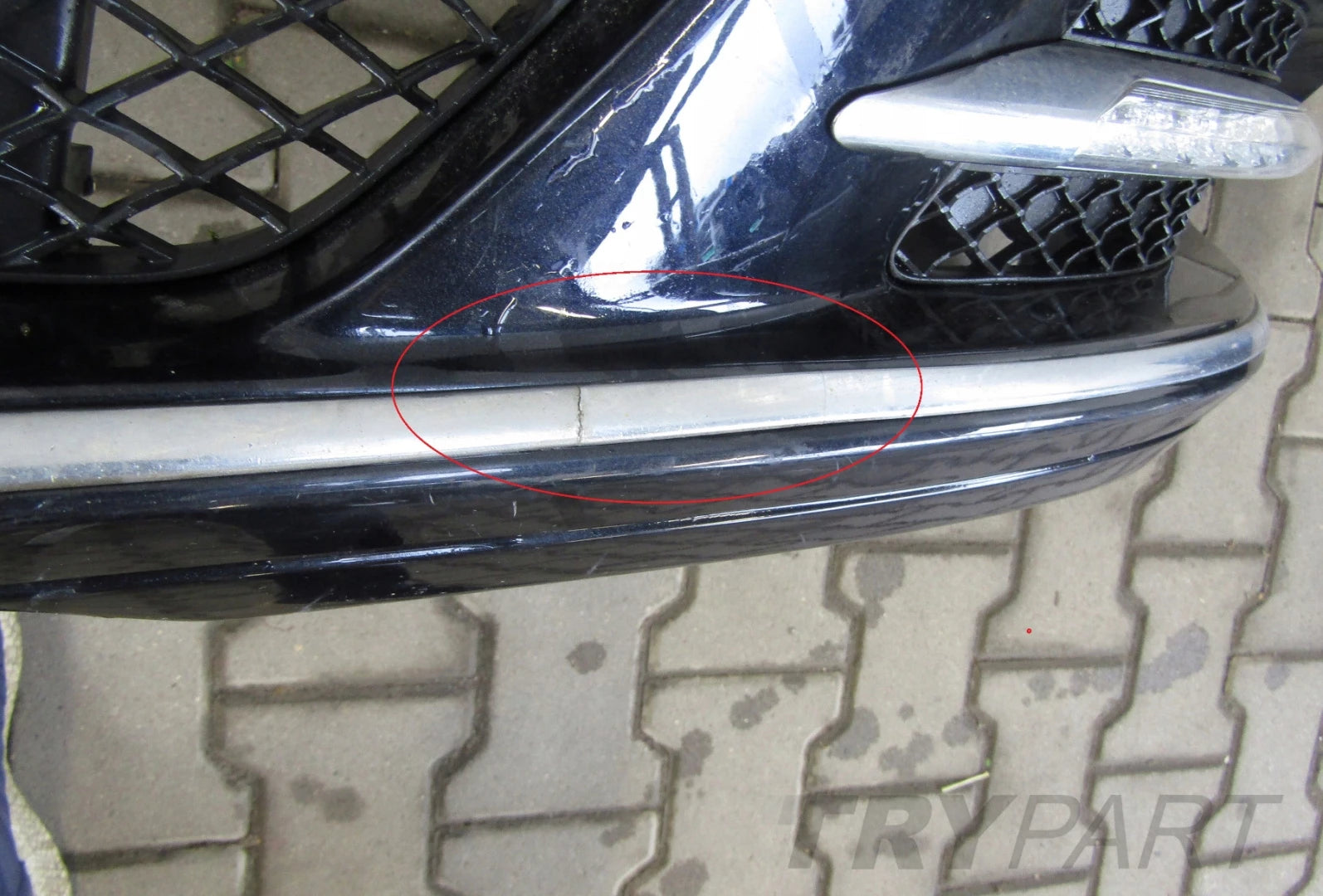 Front Bumper Mercedes S-Class 221 Lift 09-13