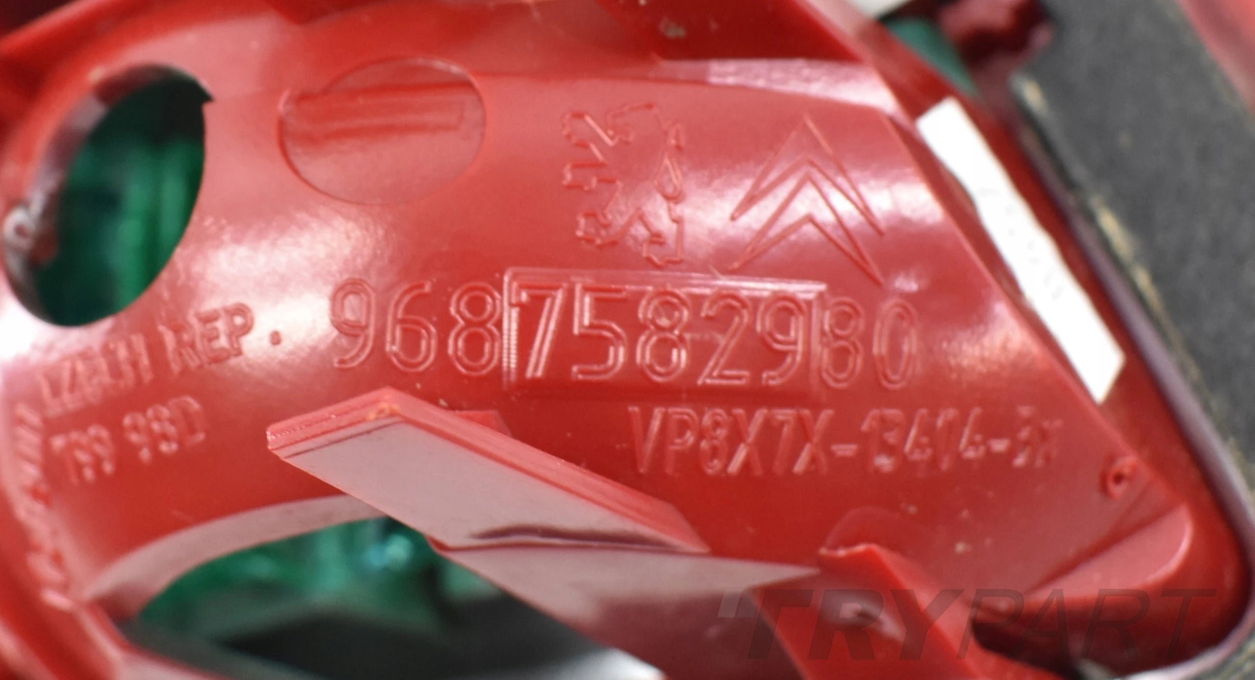CITROEN C5 III RIGHT REAR LAMP LED SEDAN DISASSEMBLY