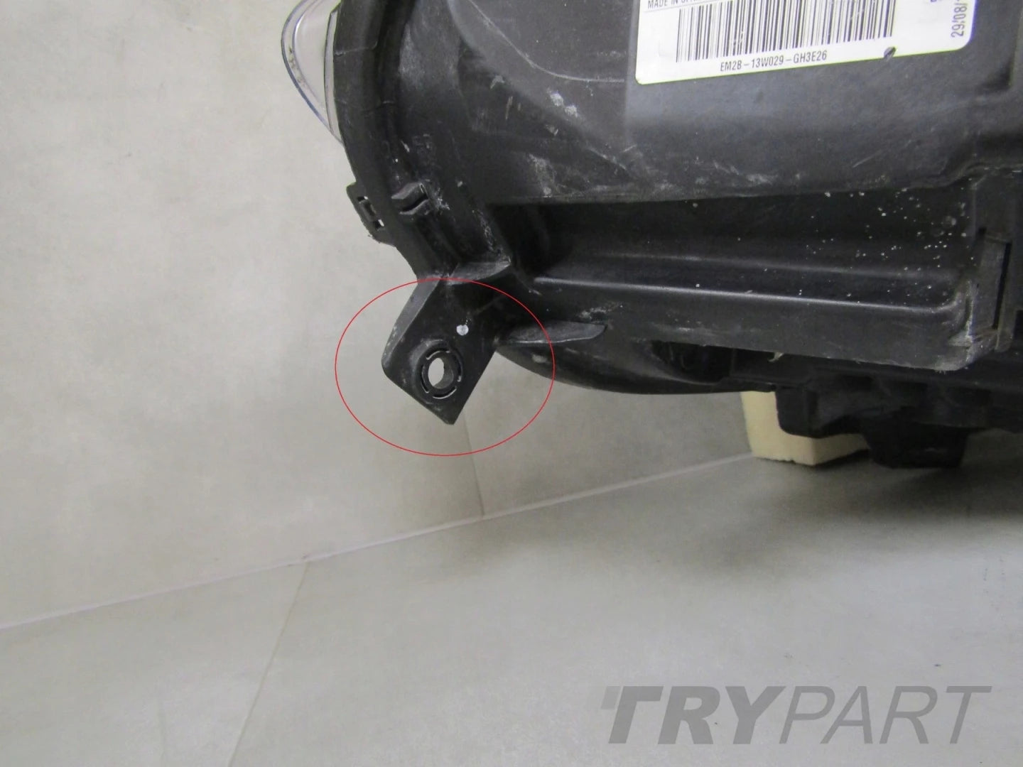 HEADLIGHT FORD SMAX II LIFT STANDARD LENS WITH LED COMPLETE RH 19-23 EM2B-1