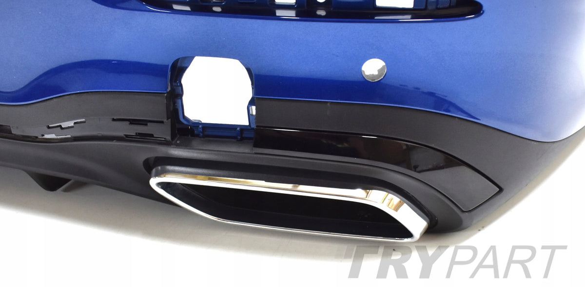 MERCEDES C-CLASS W206 AMG REAR BUMPER ORIGINAL SEDAN + BOTTOM